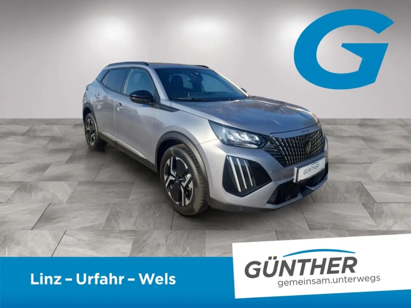 Peugeot 2008 ALLURE PureTech 100 Grau - 2