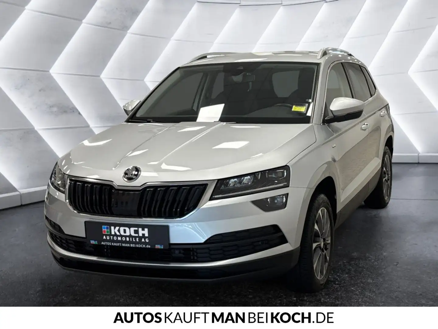 Skoda Karoq 1.5 TSI DSG ACT DRIVE PDC v+h LED NAVI SHZ Silber - 2