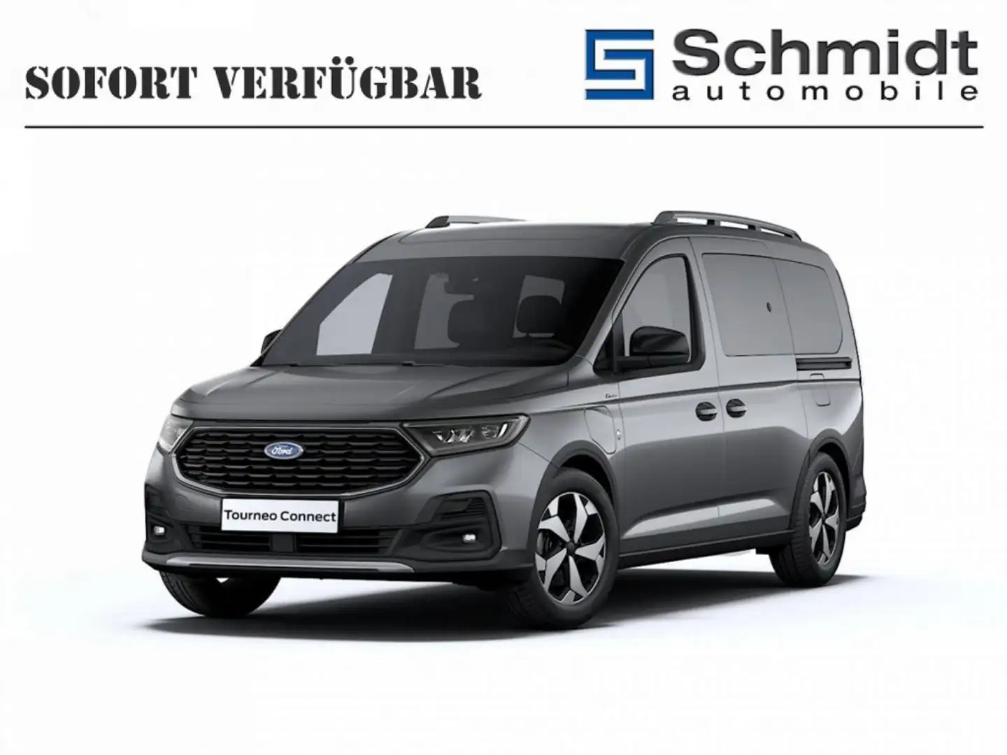 Ford Grand Tourneo Connect Active 2,0 Eblue 122PS A7 FWD Grau - 1