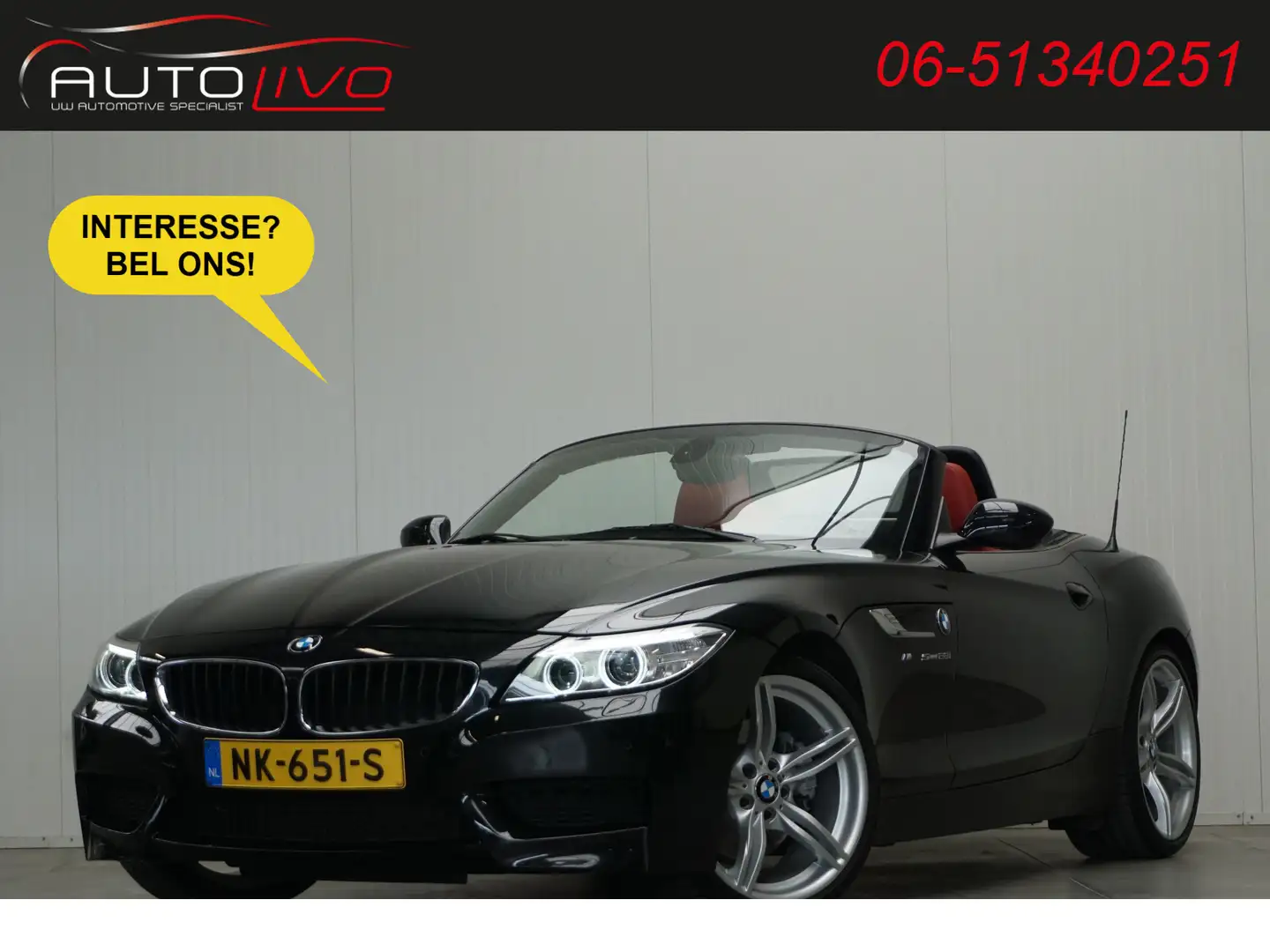 BMW Z4 Roadster sDrive28i High Executive NL AUTO! M-SPORT Schwarz - 1