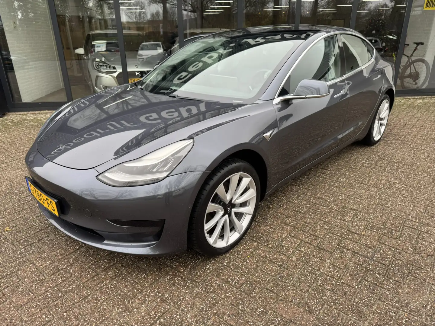 Tesla Model 3 Standard RWD Plus 60 kWh*Autopilot*Trekhaak*87%SOH Gris - 2