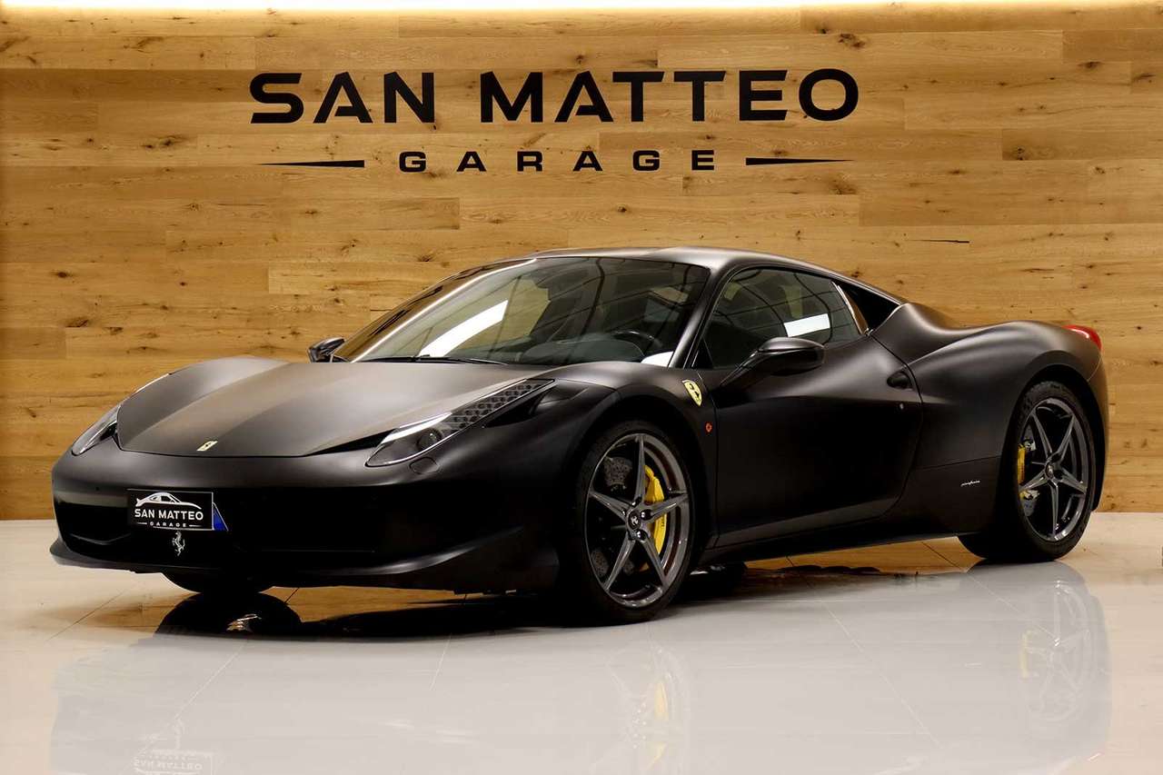 Ferrari 458 TAYLOR MADE RACING SEATS *MATT BLACK*