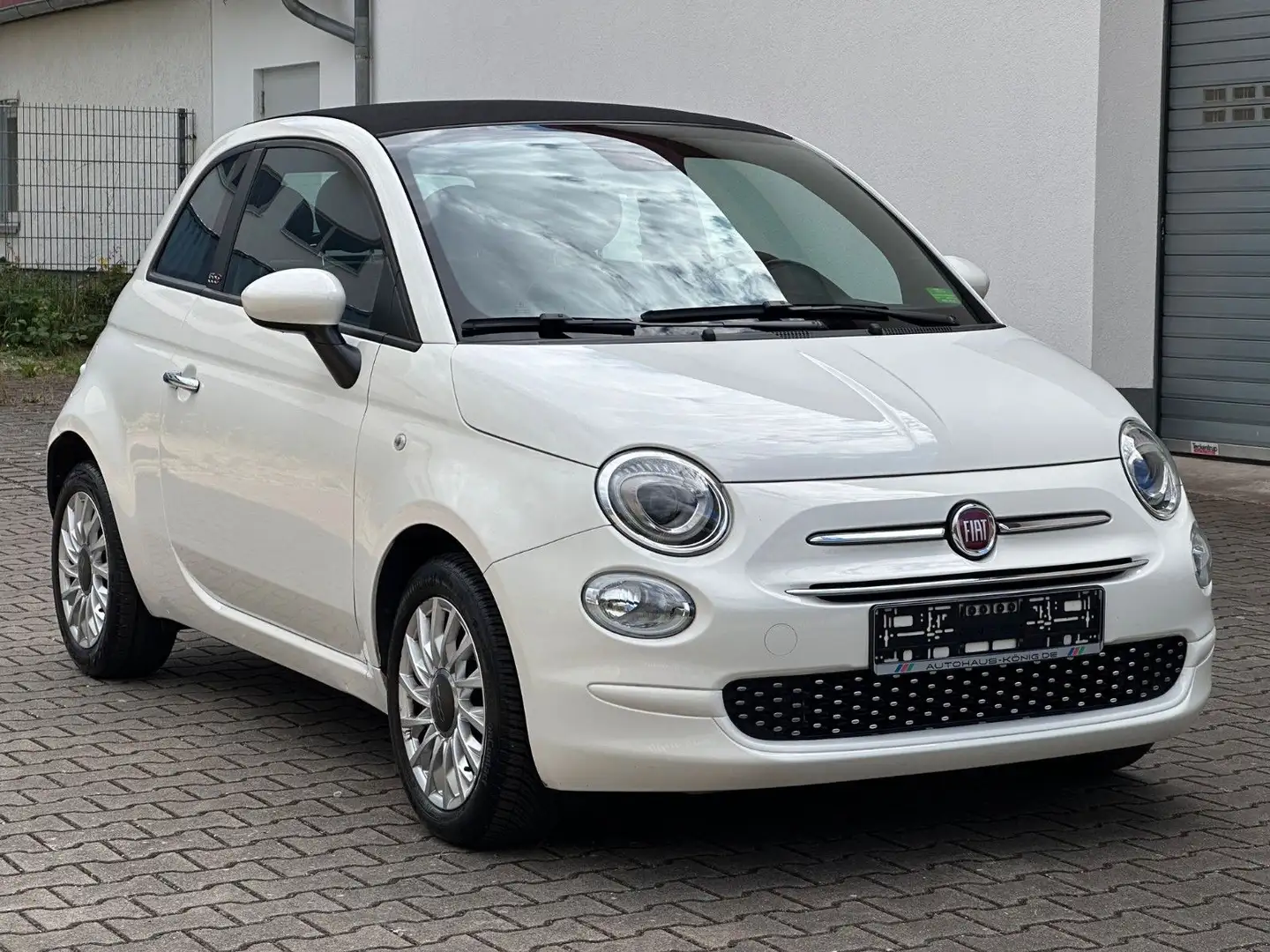 Fiat 500 C 1.0 Lounge*1.Hand*PDC*Klima Wit - 1