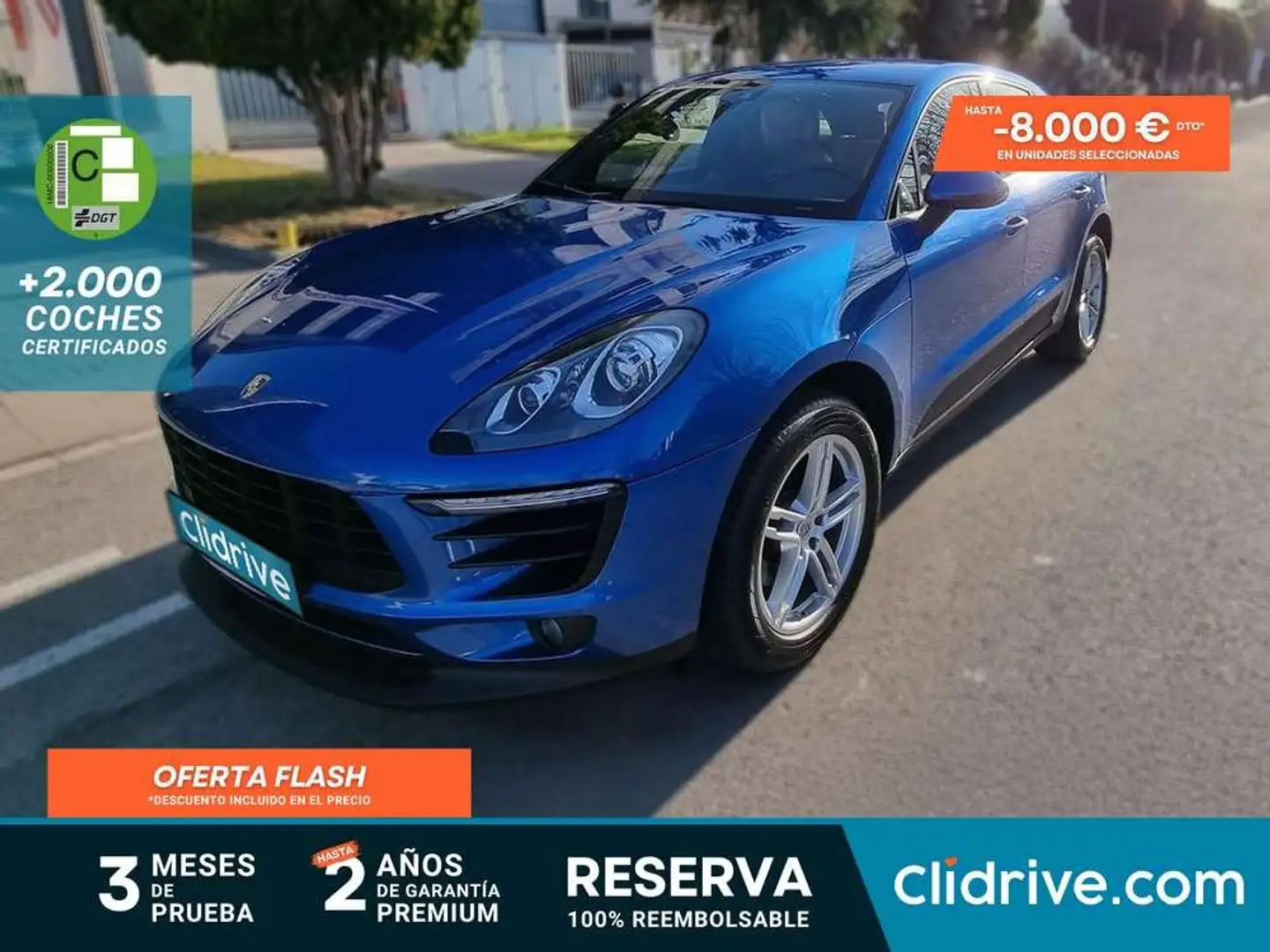 Porsche Macan Todoterreno Automático de 5 Puertas Azul - 1