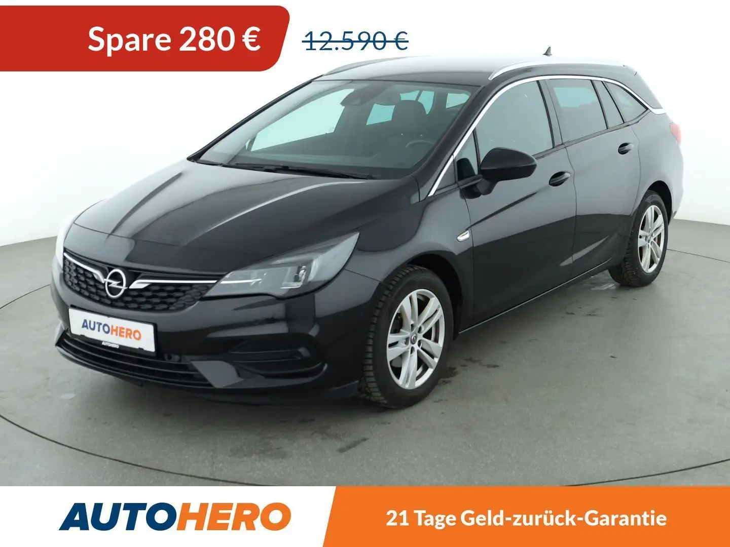Opel Astra 1.2 Turbo Elegance Start/Stop*NAVI*LED*TEMPO*CAM* Schwarz - 1