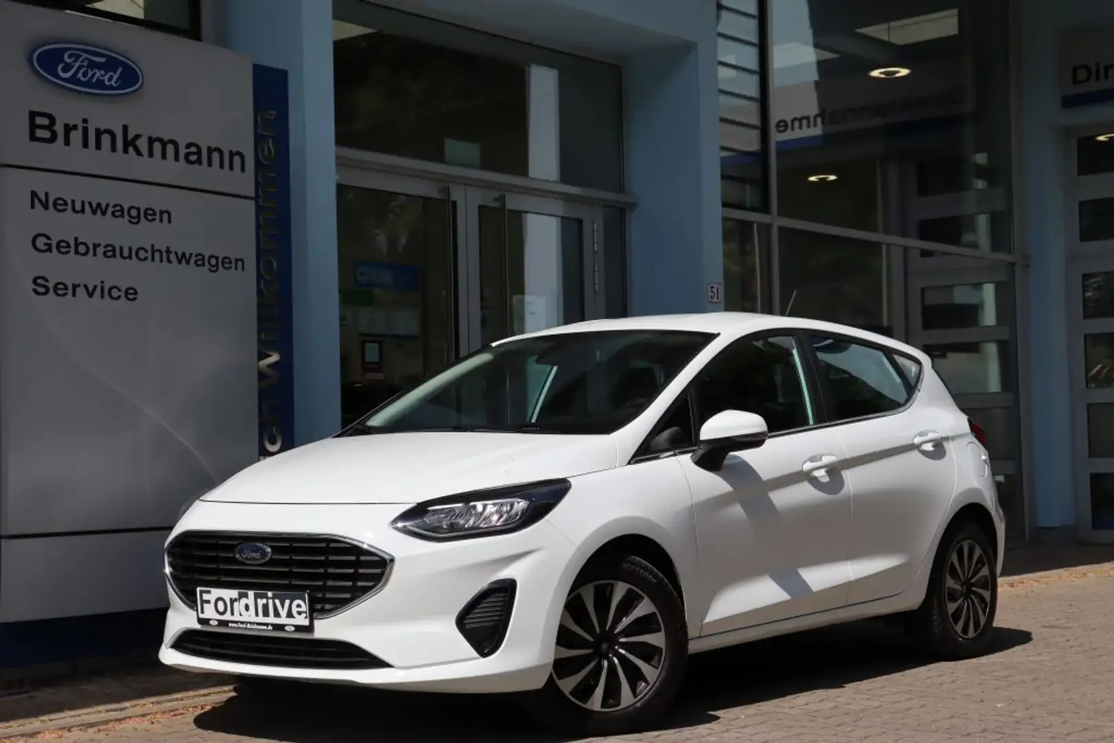 Ford Fiesta 1.0 EcoBoost S&S TITANIUM+LED+SHZ+TEMP Weiß - 1