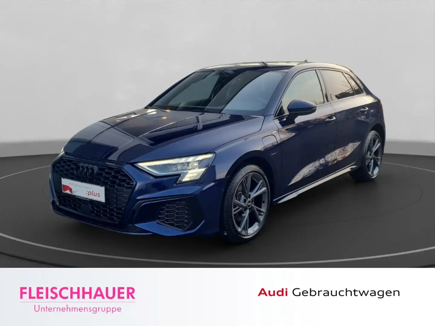 Audi A3 Sportback 40 TFSI e S line  Matrix+B&O+CarPlay+LM1 Blau - 1