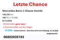 Mercedes-Benz C 180 Kombi T W205 Letzte Chance !!! wird am Montag 12.10.eingetauscht !! Grau - thumbnail 2