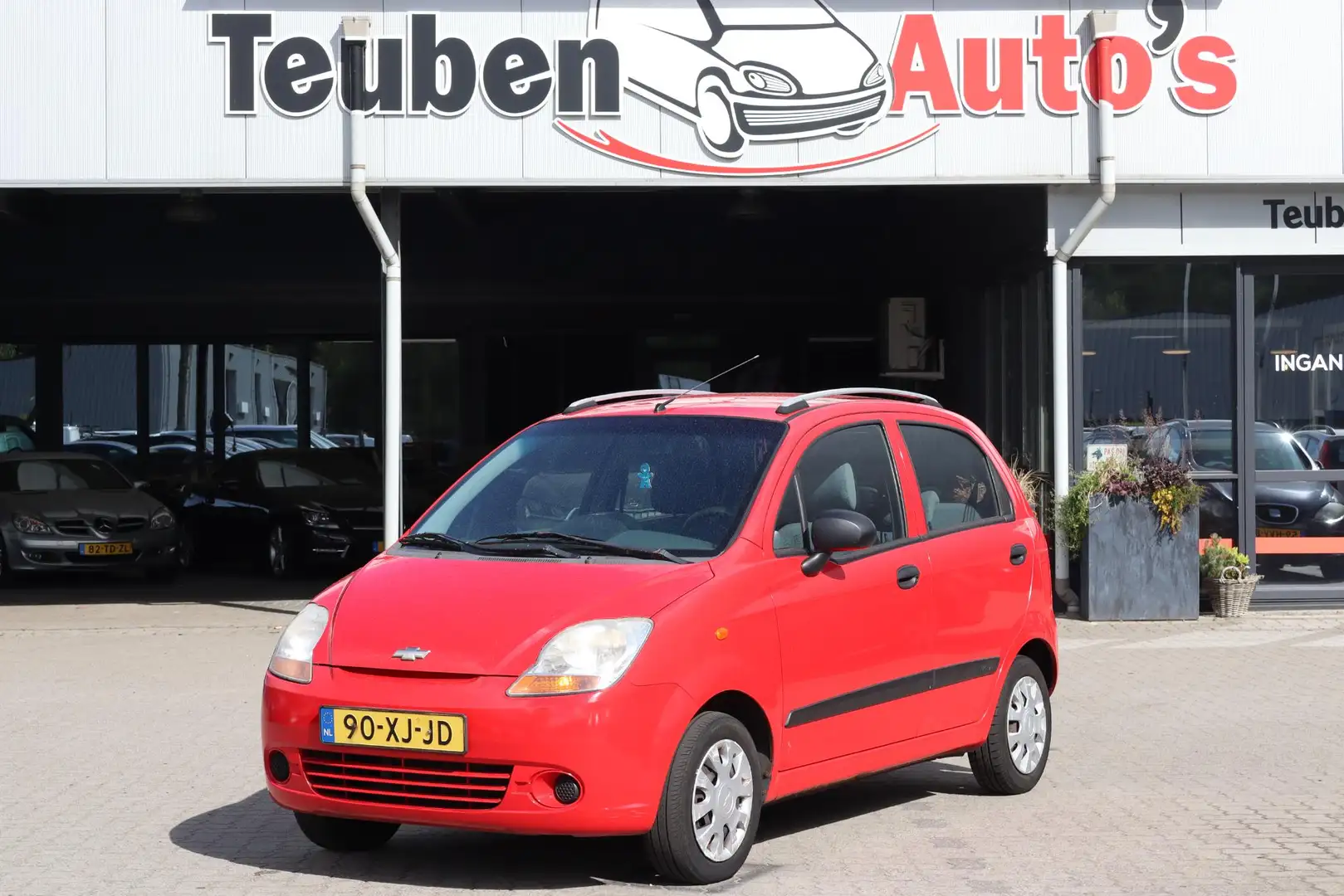 Chevrolet Matiz 0.8 Style Radio cd speler, Elektrische ramen Rood - 1
