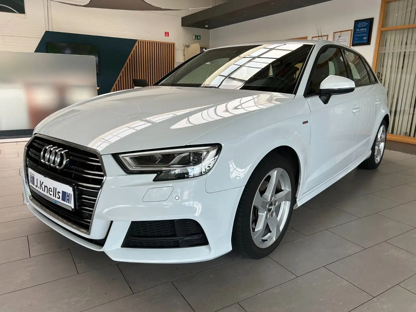 Audi A3 Sportback S-Line sport/MMI/SHZ/PDC/ALU Blanc - 1