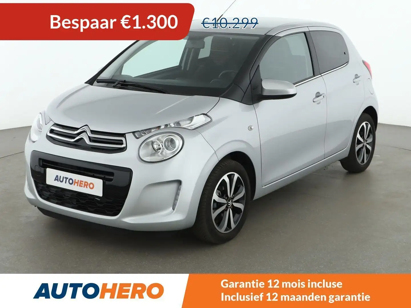 Citroen C1 1.0 VTi Shine Zilver - 1