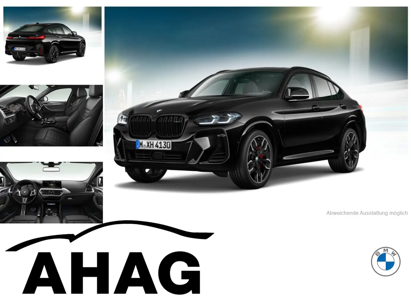 BMW X4 M40d AT Innovationsp. Sport Aut. Panorama AHK Negro - 1