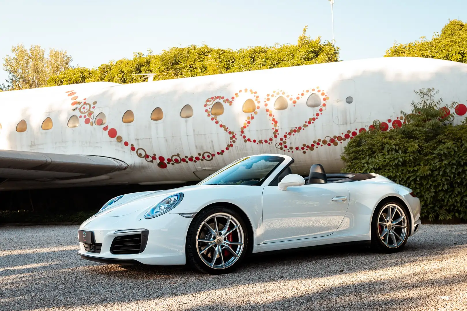 Porsche 991 Carrera 4S cabrio TAGLIANDI PORSCHE Bianco - 2