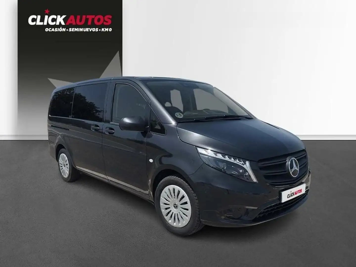 Mercedes-Benz Vito 2.0 CDI 163CV Tourer Pro Larga Autom. Gris - 2
