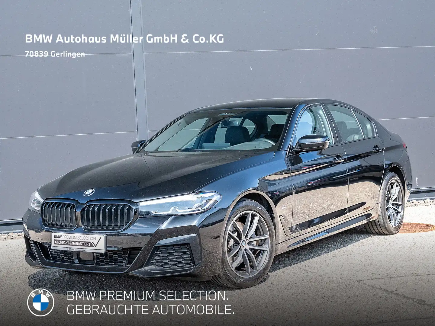 BMW 520 dA Lim. M Sportpaket ACC Kamera HiFi HUD 1VB Czarny - 2