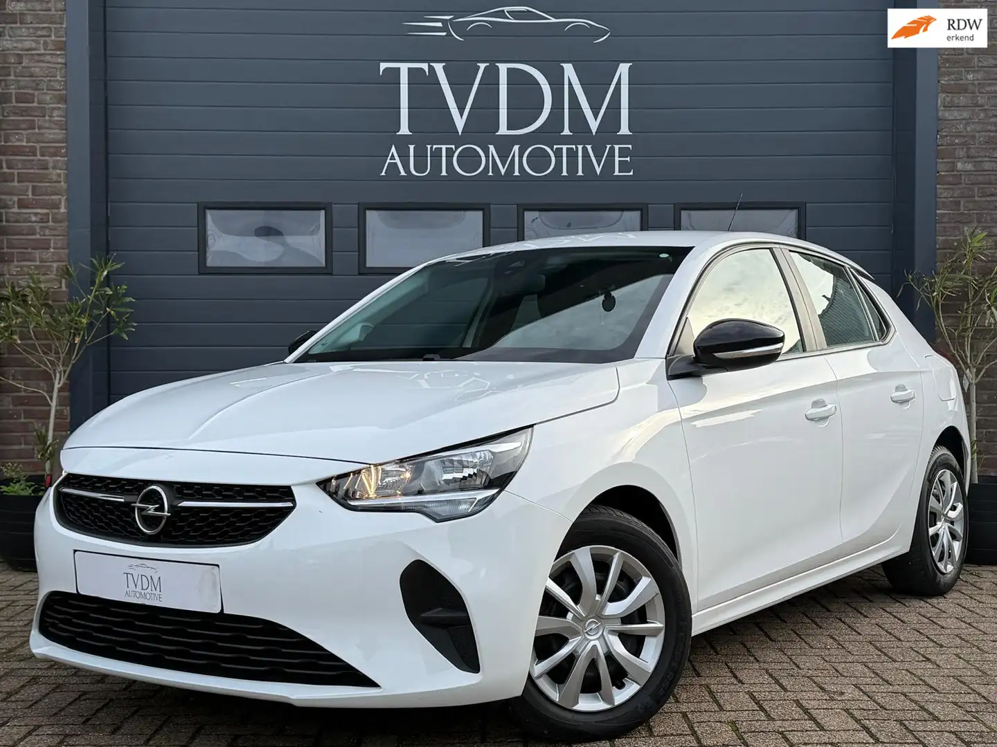 Opel Corsa 1.2 Edition|CARPLAY|STOEL/STUURVERW Wit - 1