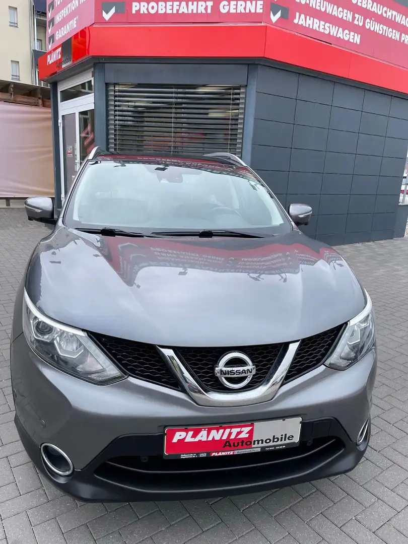 Nissan Qashqai Tekna/ LED/Kamera/PDC/Tempom./Bluetooth/Navi/Leder Grau - 2