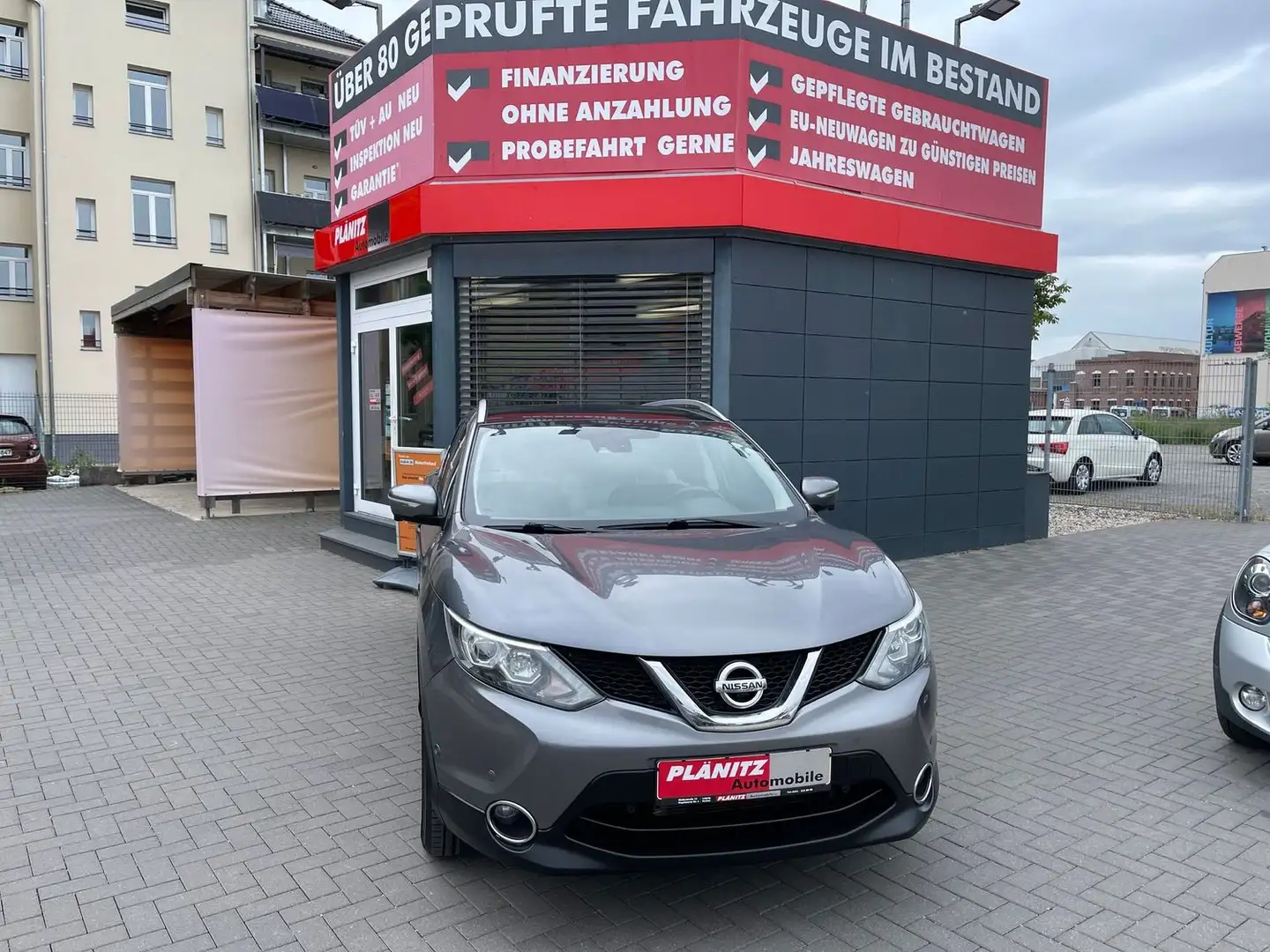 Nissan Qashqai Tekna/ LED/Kamera/PDC/Tempom./Bluetooth/Navi/Leder Grau - 1