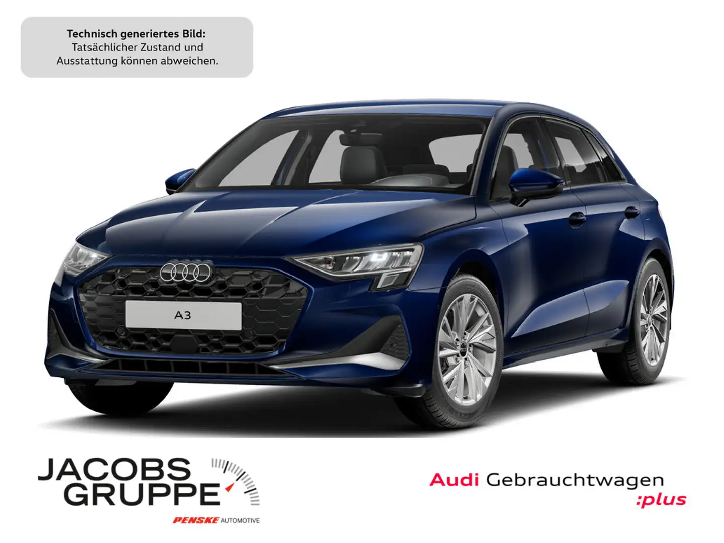 Audi A3 Sportback 35 TFSI advanced SHZ,LED,AHK,PDC Blau - 1