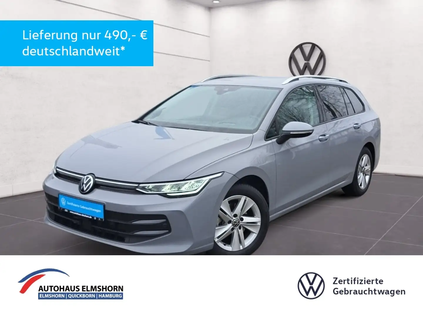 Volkswagen Golf Variant VIII Variant 1.5 eTSI DSG NAV HEAD KAM ACC PDC GJ Grau - 1