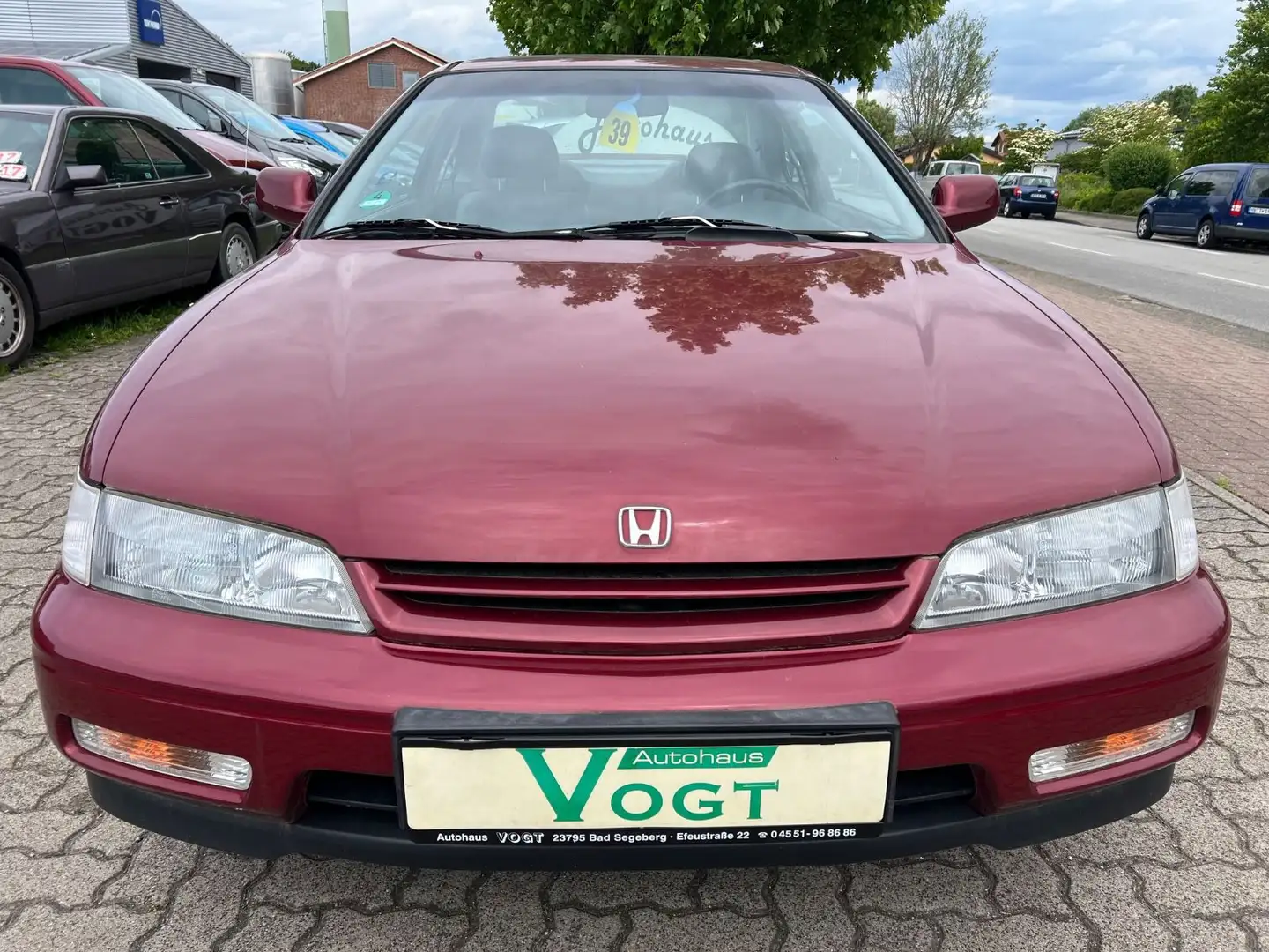 Honda Accord 2.2 LEDER/KLIMA/AHK Kırmızı - 2