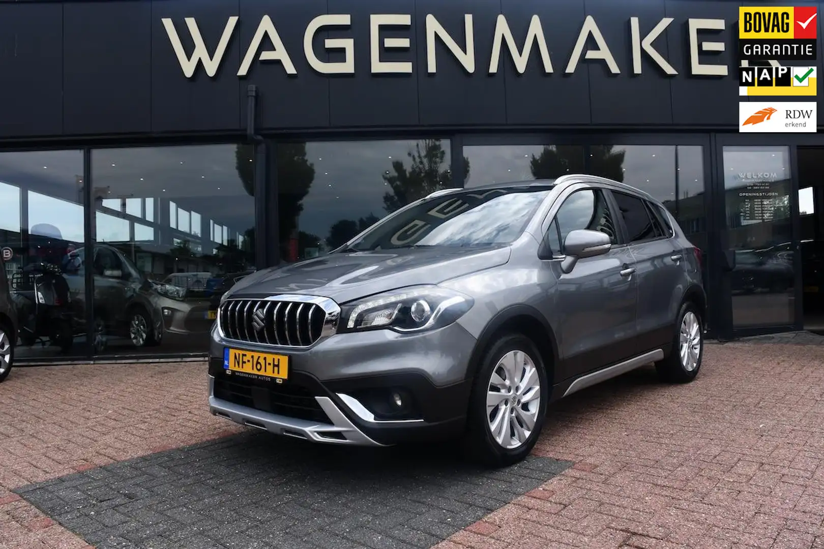 Suzuki S-Cross 1.0 Boosterjet Exclusive Cruise|CAM|Carplay Grijs - 1