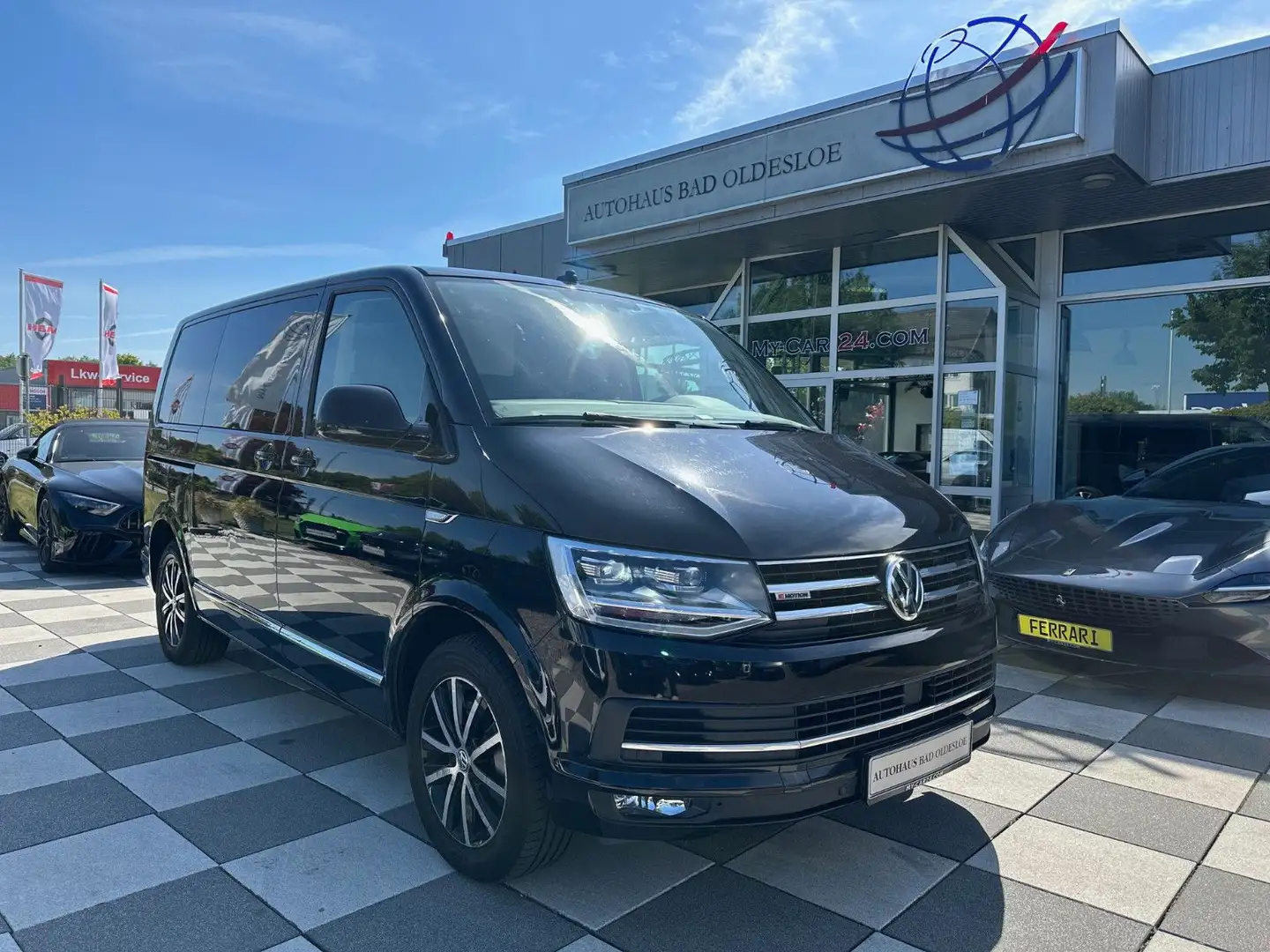 Volkswagen T6 Multivan Business 4Motion + ACC + Negro - 1
