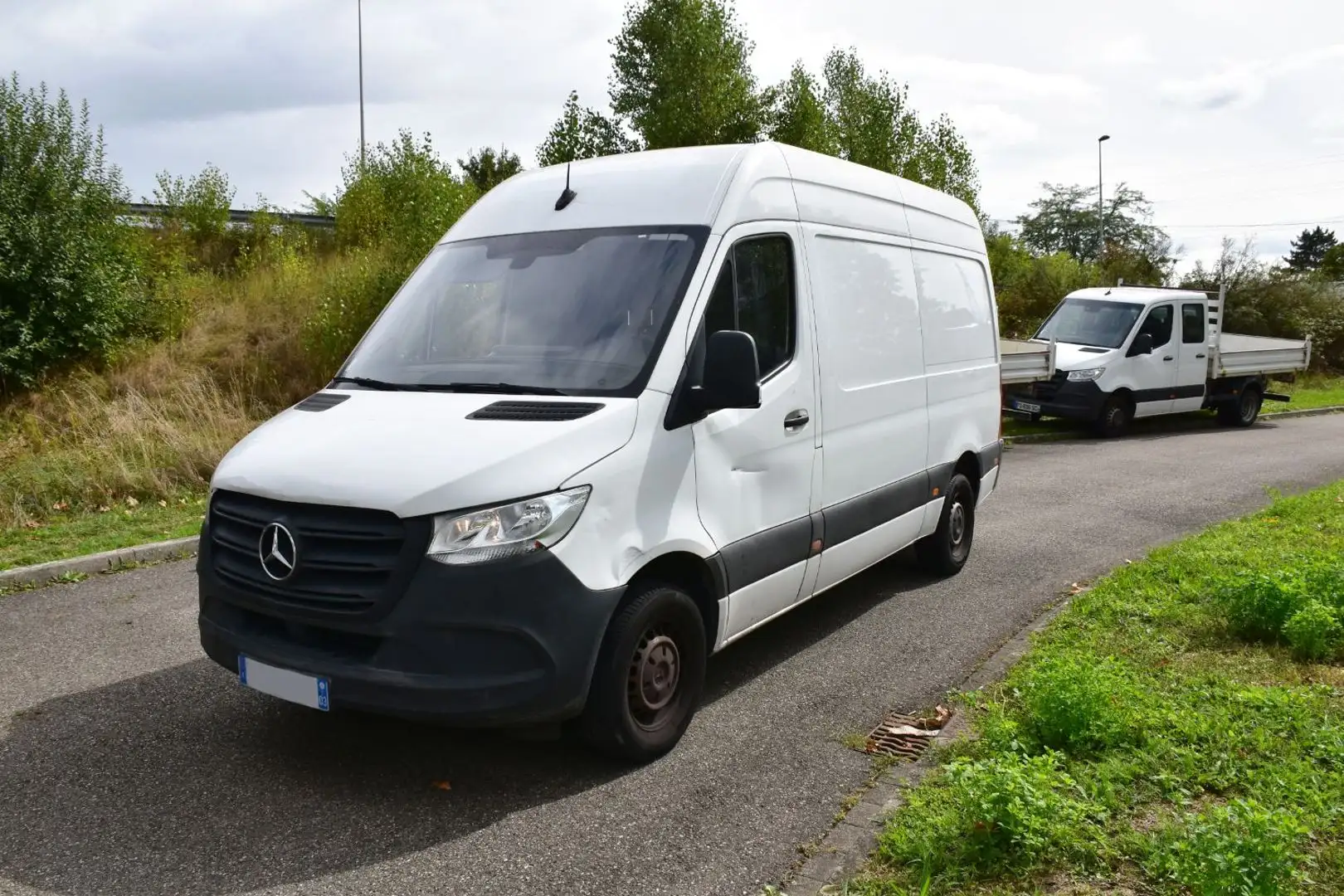 Mercedes-Benz Sprinter 12M3 143CH BVM6/CAMERA 15408HT Blanc - 1