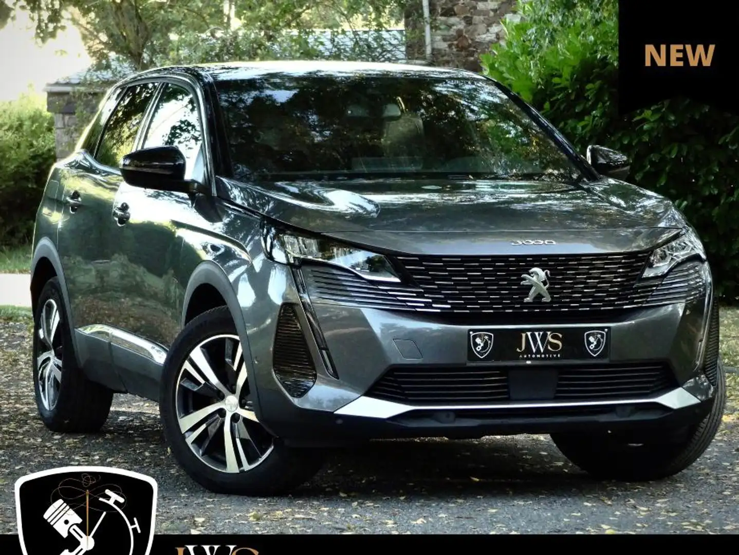 Peugeot 3008 1.5D EAT8 ** HAYON ELEC - SIEGES CHAUFFANTS ** Gris - 1