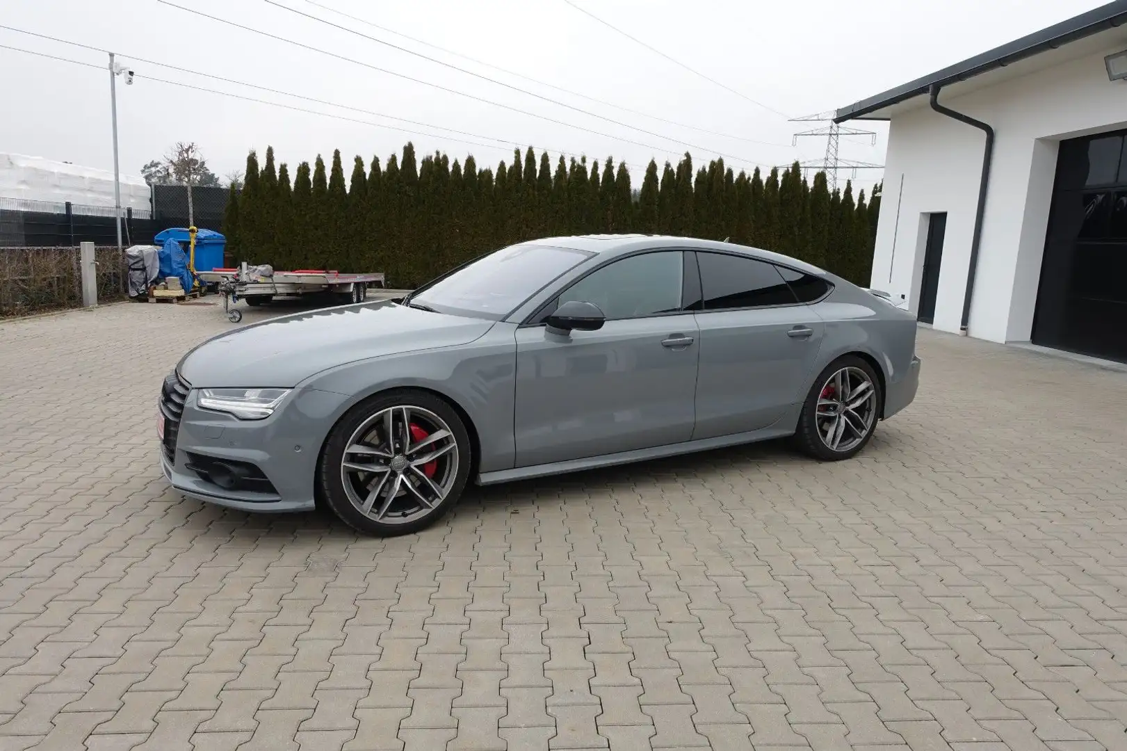 Audi A7 3.0 TDI Comp. *RS Sitze*Matrix*Standhzg* Grau - 1