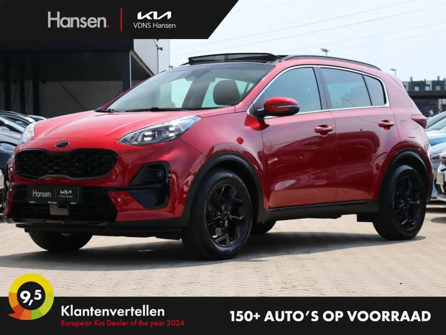 Kia Sportage 1.6 T-GDI Black Edition I Automaat I Panoramadak I Rojo - 1