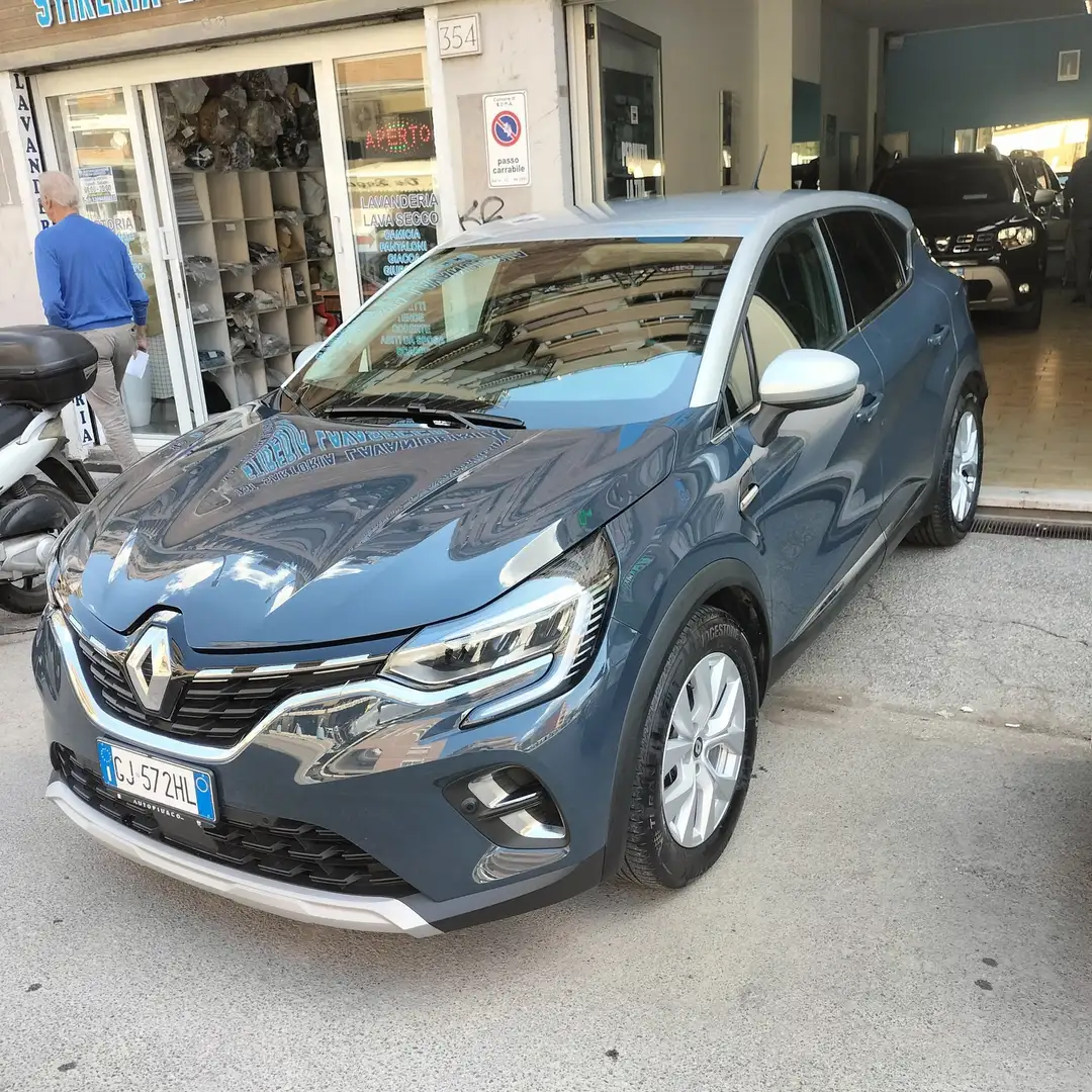 Renault Captur Captur 1.6 E-Tech hybrid Intens 145cv auto Gris - 1