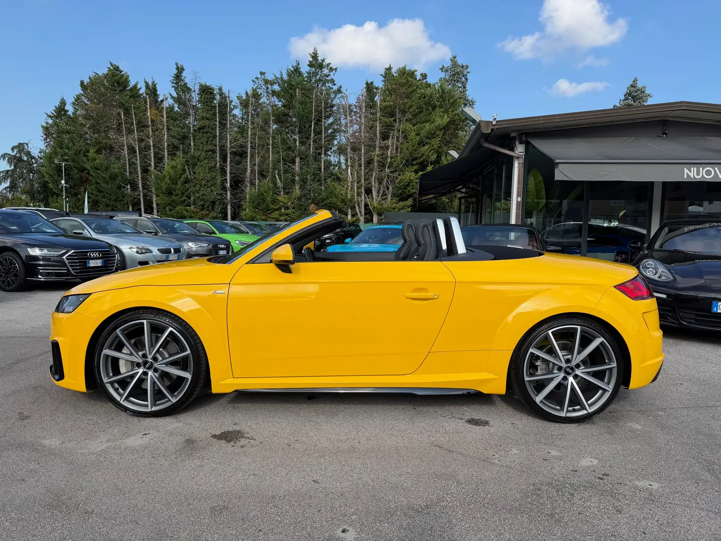 Audi TT Roadster 45 2.0 tfsi s-tronic /2 SLINE/KM DOC. Giallo - 2