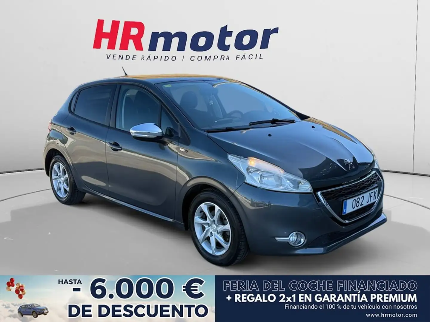 Peugeot 208 Style Gris - 1