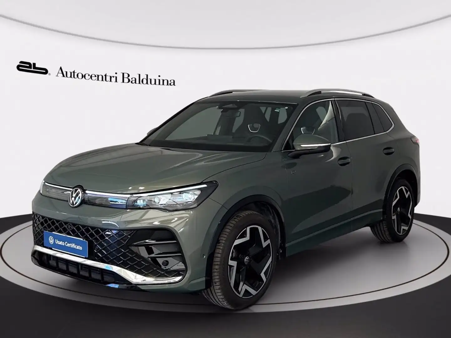 Volkswagen Tiguan 2.0 tdi r-line 150cv dsg Verde - 1