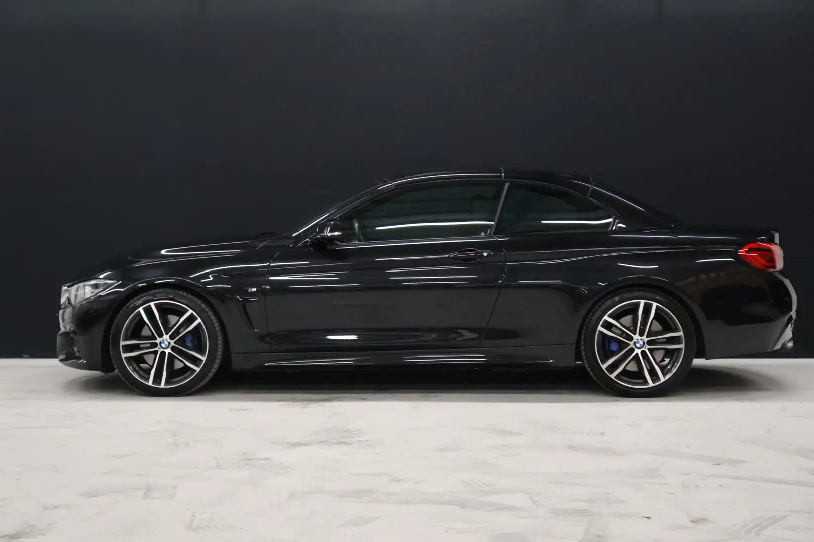 BMW 420 4-serie Cabrio 420i High Executive M-Sport Cabrio Noir - 2