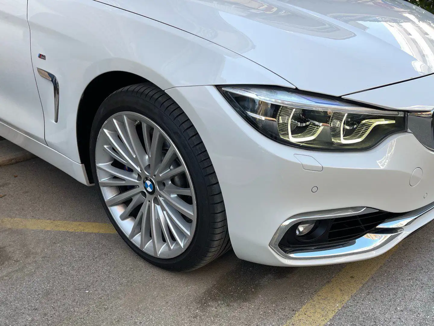 BMW 435 435d Coupe xdrive Msport auto Bianco - 2