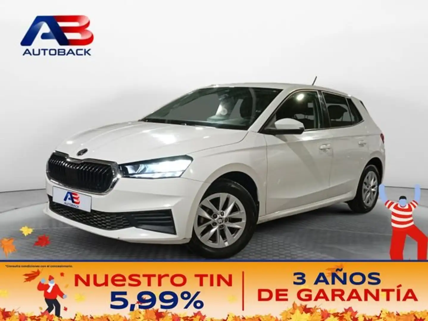 Skoda Fabia 1.0 MPI Ambition 59kW Blanco - 1