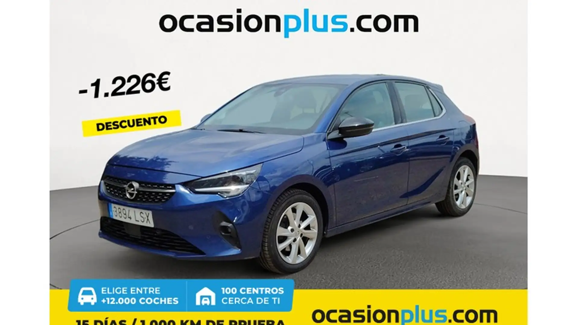 Opel Corsa 1.2T XHT S/S Elegance AT8 100 Azul - 1