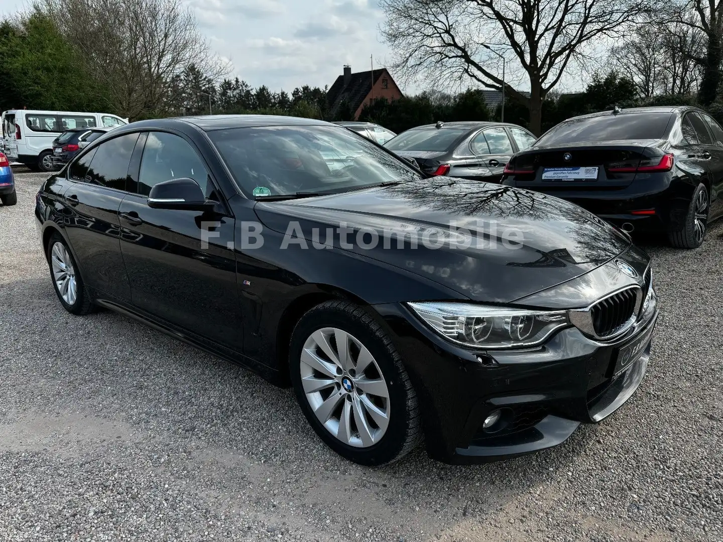 BMW 420 420d Gran Coupé/NAVI/RFK/LEDER/SD/UVM.. Schwarz - 1
