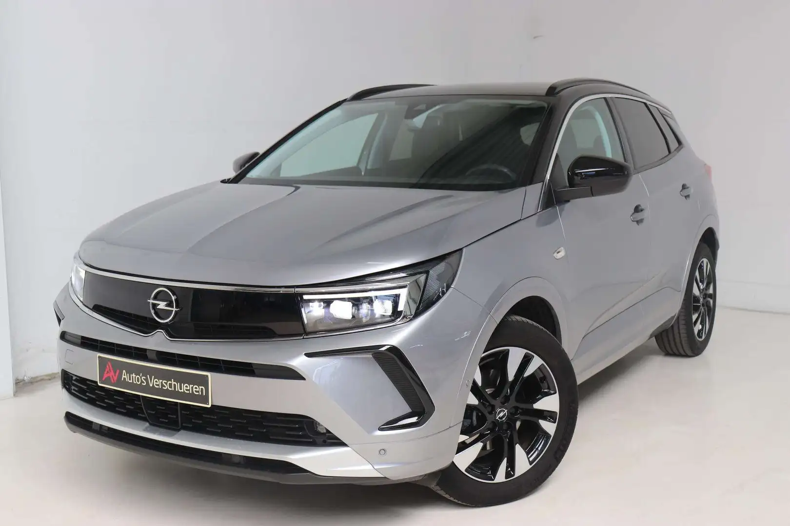 Opel Grandland 1.2 Turbo Elegance ** Zetelwarm/koel Navi/Car... Grijs - 2