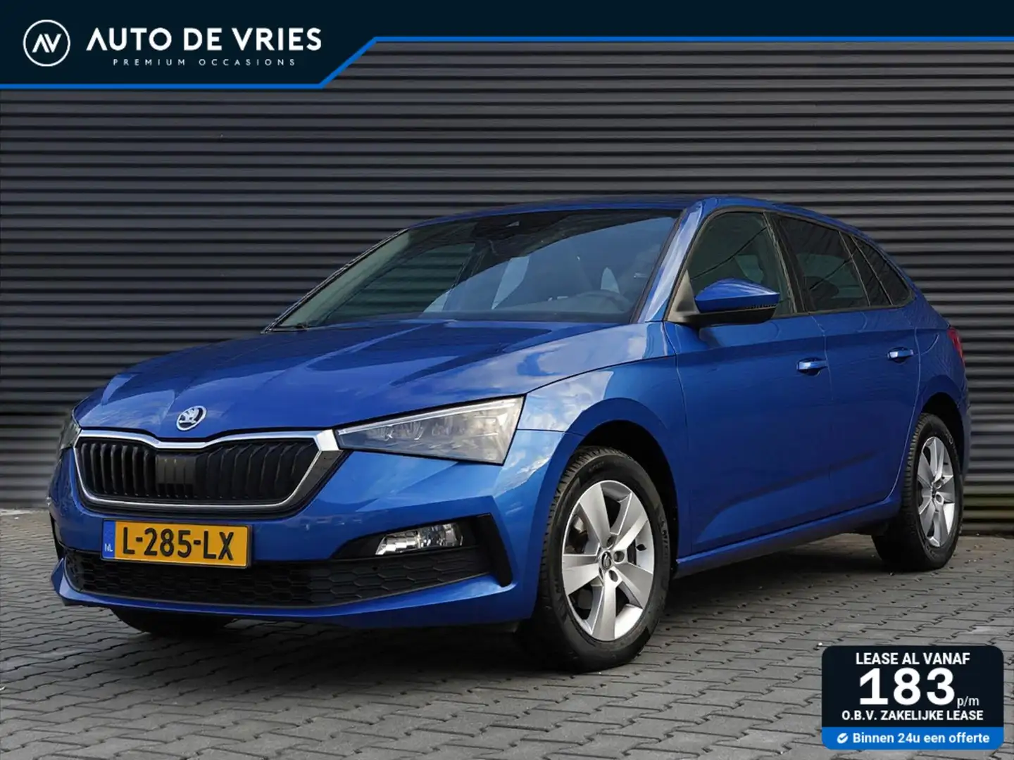 Skoda Scala 1.0 TSI 110pk Sport Business | Panoramadak | Full Blue - 1