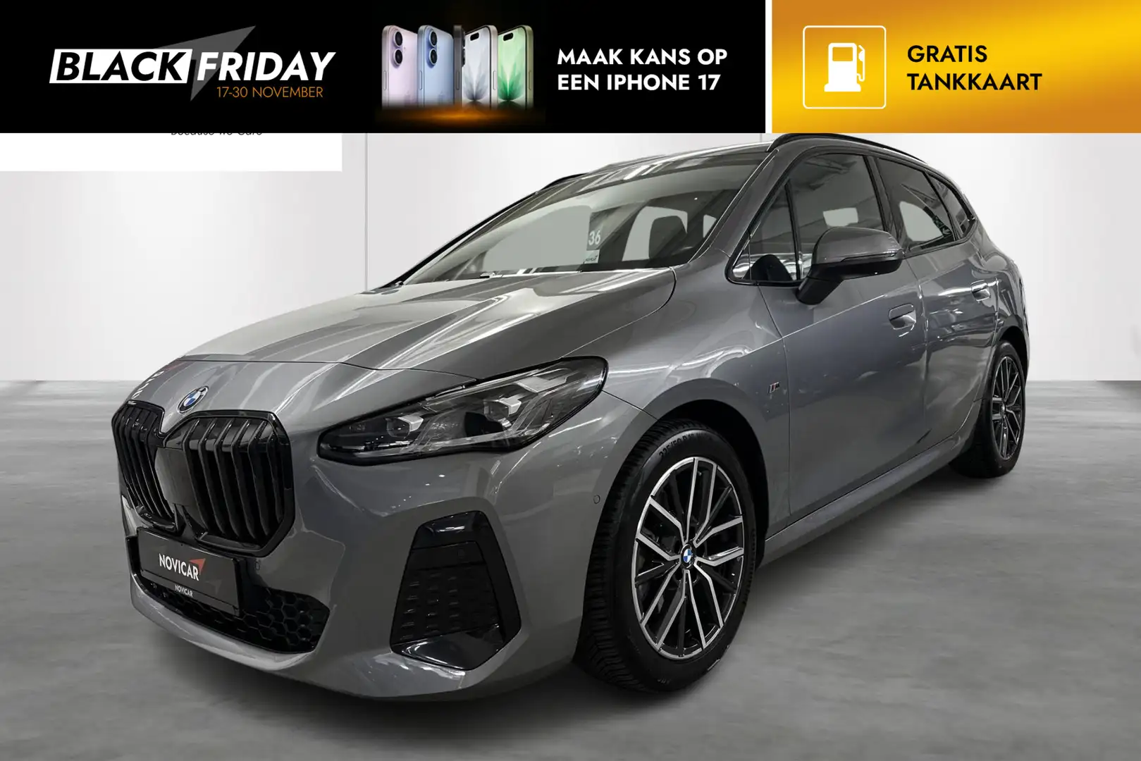 BMW 220 2 Reeks Active Tourer 220i Gris - 1