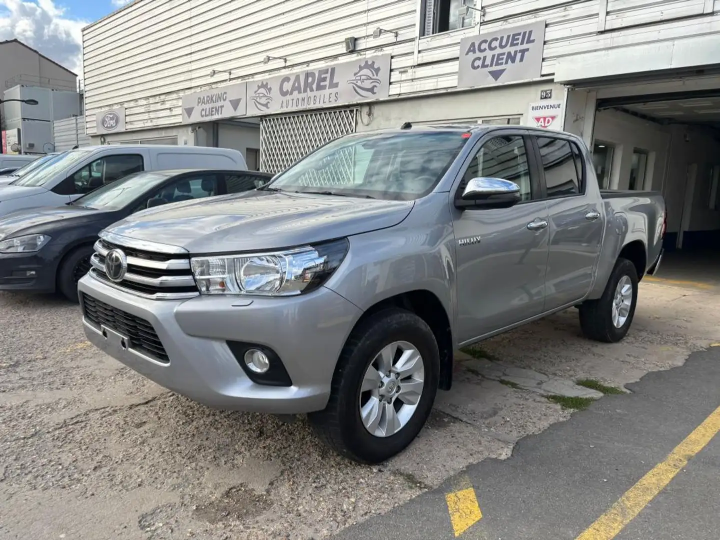 Toyota Hilux IV 4WD 2.4 D-4D 150 DOUBLE CABINE Gris - 1