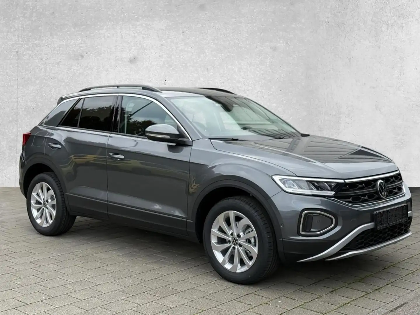 Volkswagen T-Roc Life 1.5 TSI DSG*AHK*Android Auto*R2D*SHZ Grau - 1