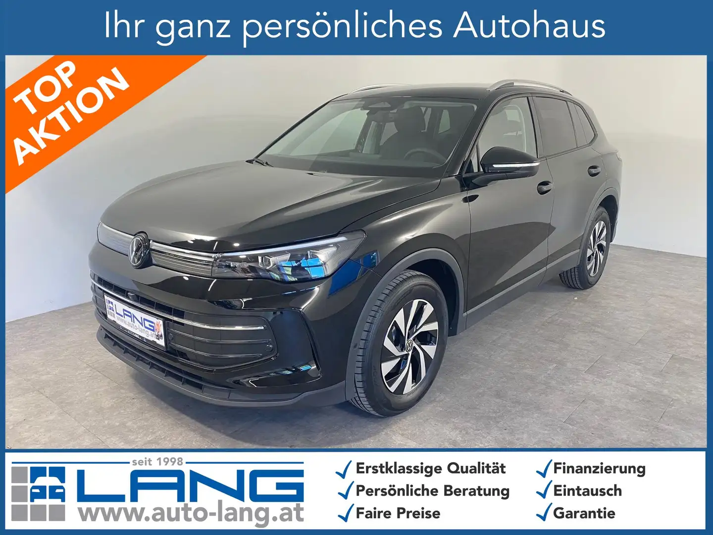 Volkswagen Tiguan 1.5 eTSI Life LED*AHK*NAVI 96 kW (131 PS), Auto... Schwarz - 1