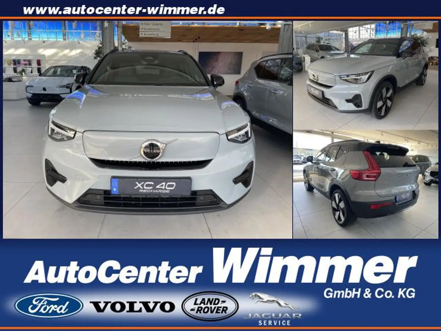 Volvo XC40 Recharge 82 kWh Single M. Extended Range RWD Grau - 1