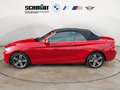 BMW 218 i Cabrio Sport Line + 2Jahre-BPS.-GARANTIE Rot - thumbnail 3