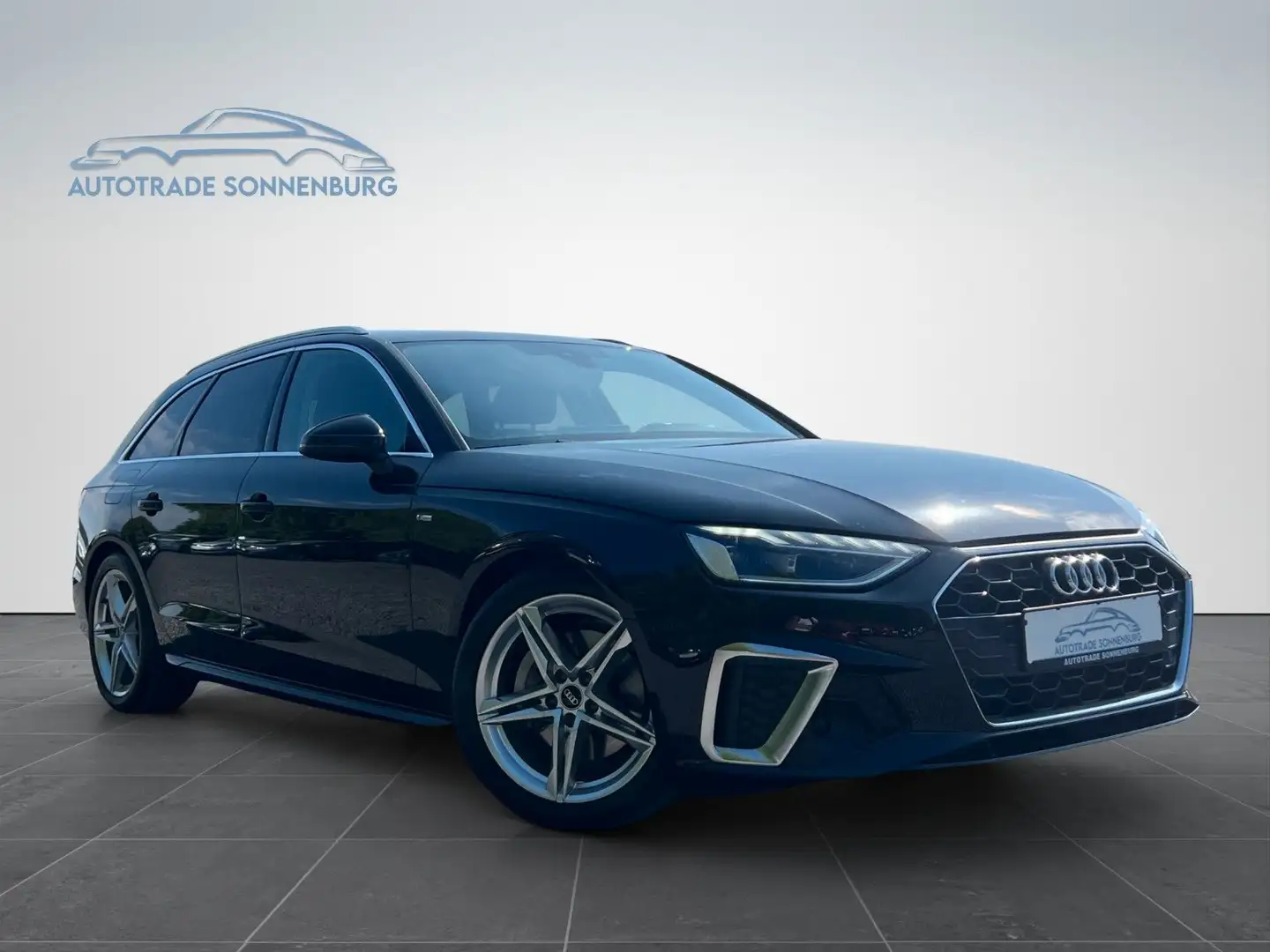 Audi A4 Avant 40 TDI S line/AHK/KAMERA/SHZ Noir - 1