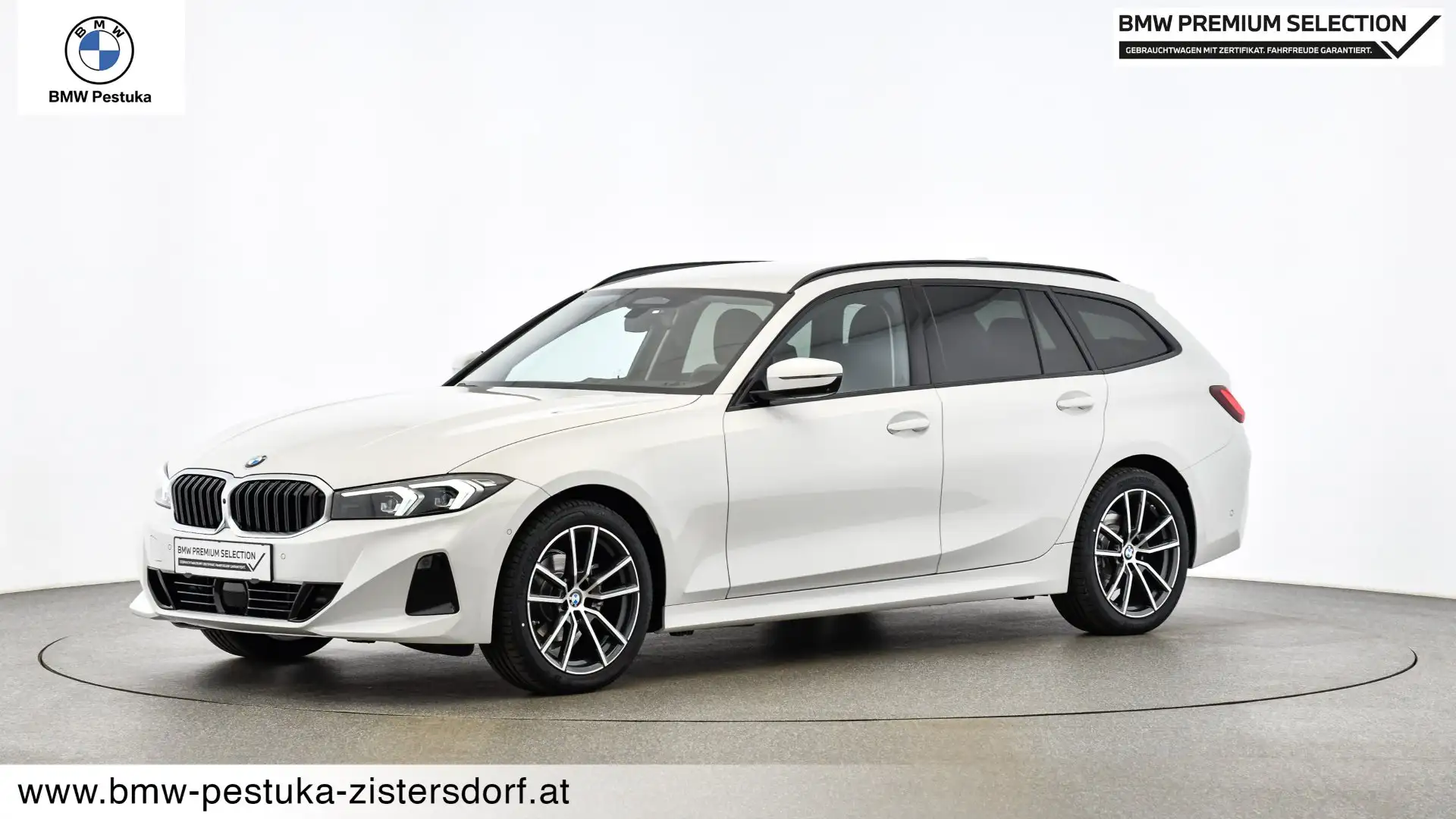 BMW 318 d Blanc - 1